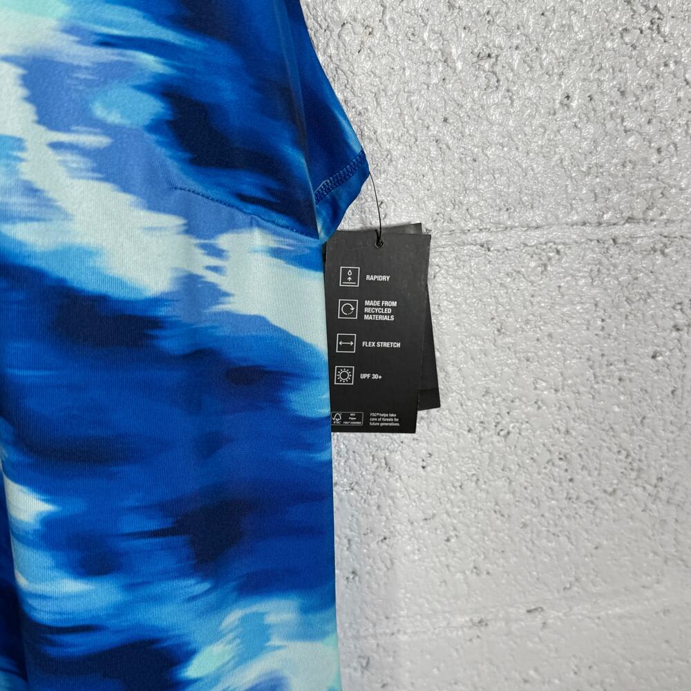 Id Ideology Blue Shelf-Bra Tank Top - Picture 3 of 10